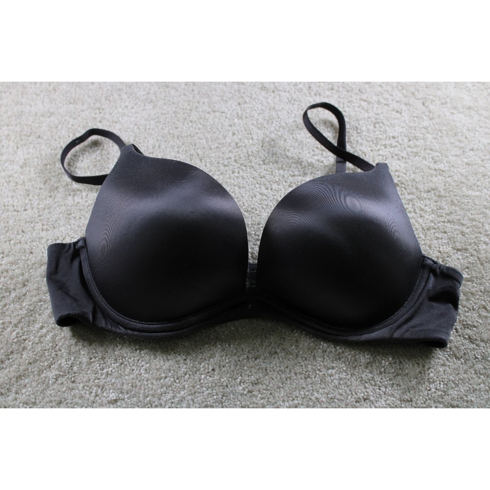 Victoria's Secret Women's Black 34C Push-Up Bra‎ Nylon Spandex